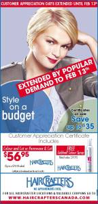 Customer Appreciation Days Extended until February 13
